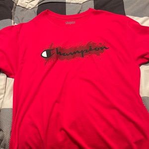 Large boy champion shirt